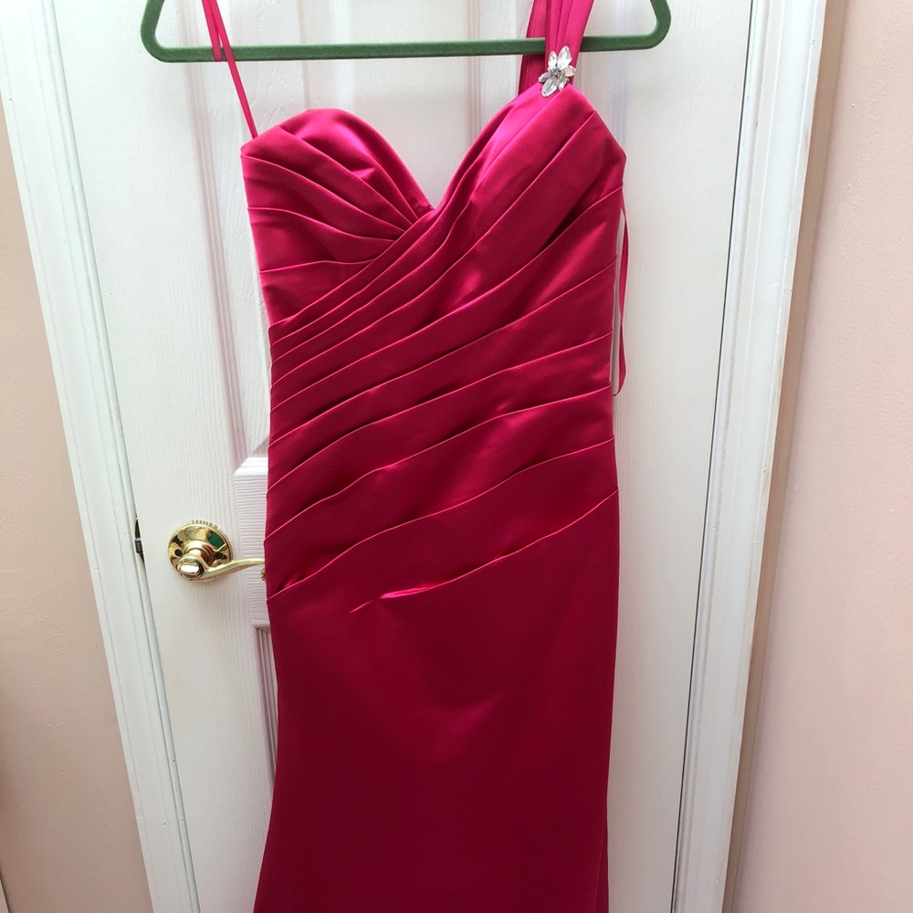 Fuchsia Allure Bridesmaid Dress for Sale!